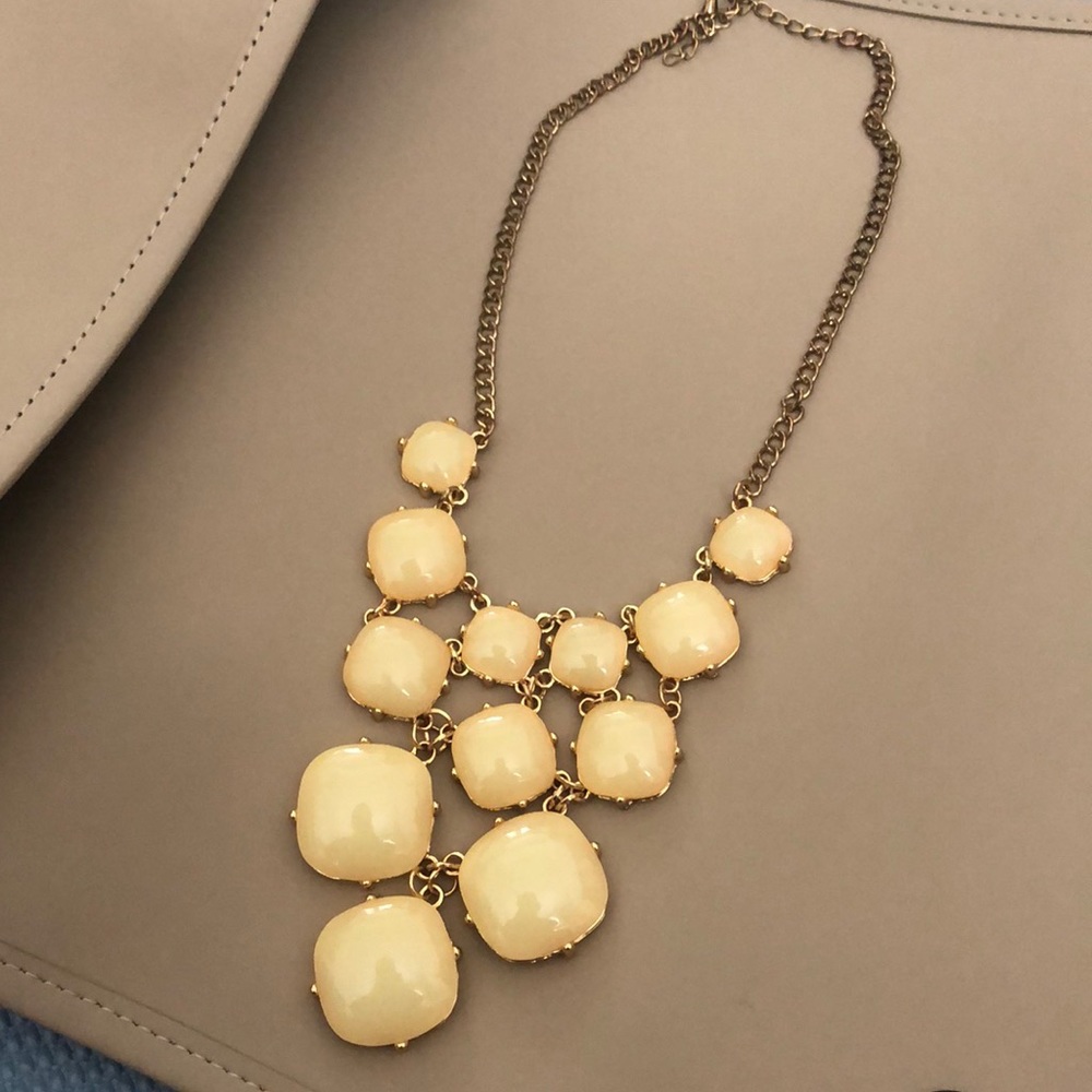 SALE! J. Crew White Stone Necklace